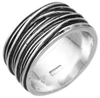 Anello Giovanni Raspini Intrecci in Argento 11068/20 - 11068/22